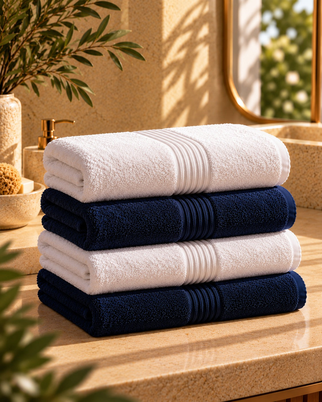 TAMARA.textile | The 4-Piece Towel Set